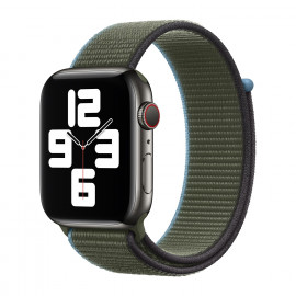 Apple - Boucle Sport Apple Watch 42mm / 44mm / 45mm / 49mm - Vert Inverness