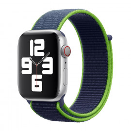 Apple - Bracelet Apple Watch Boucle Sport  38mm / 40mm Neon Lime