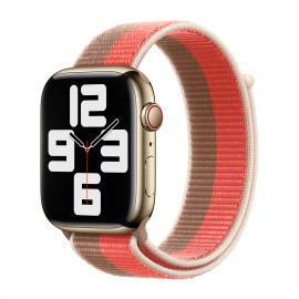 Apple Bracelet Sport Apple Watch  42mm / 44mm / 45mm / 49mm Pink Pomelo / Tan