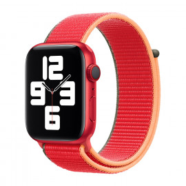 Apple Boucle Sport Apple Watch 38mm / 40mm / 41mm - (PRODUCT) Rouge 4ème Gen