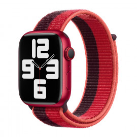 Apple Bracelet Sport Apple Watch  42mm / 44mm / 45mm / 49mm  Red 5th Gen