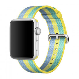 Apple Bracelet Nylon tissé Apple Watch 42mm / 44mm / 45mm / 49mm - Pollen