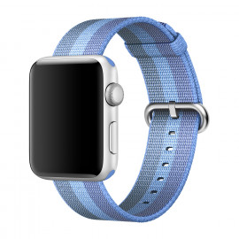 Apple Bracelet Nylon tissé Apple Watch 42mm / 44mm / 45mm / 49mm - Tahoe Blue