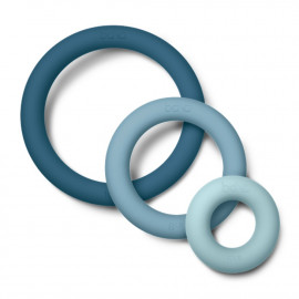 Bala Power Ring Set - Set d'anneaux de fitness (4.5 kg, 3.6 kg and 2.2 kg) - Bleu