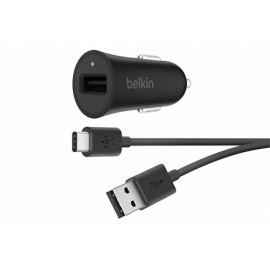 Belkin BOOST UP Adaptateur Chargeur Auto USB-C - noir