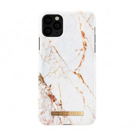 iDeal of Sweden Coque Fashion iPhone 11 Pro marbre blanc et or