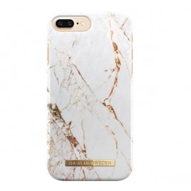 iDeal of Sweden Coque Fashion iPhone 8 Plus / 7 Plus marbre blanc