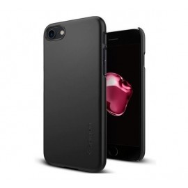 Spigen Thin Fit Coque Ultra fine iPhone 7 / 8 / SE 2020 noire