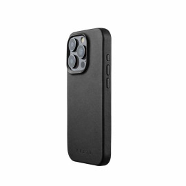 Mujjo Leather Case with MagSafe iPhone 15 Pro Noir