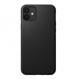 Nomad - Rugged - Coque en cuir iPhone 12 Mini - Noir