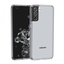 Casecentive - Coque Antichoc Samsung Galaxy S21 Plus - transparente fumée