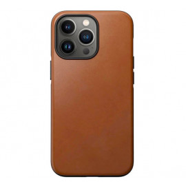 Nomad Modern Coque en cuir Magsafe iPhone 13 Pro Marron