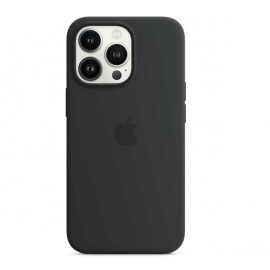 Apple Coque en silicone avec MagSafe pour iPhone 13 Pro - Midnight