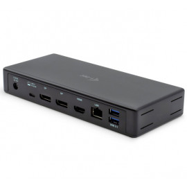 i-Tec Thunderbolt 3 / USB-C Triple DisplayPort 4K Docking Station zwart