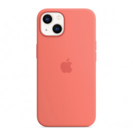 Apple Coque en silicone avec MagSafe pour iPhone 13 mini - Pomelo rose