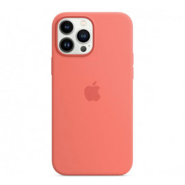 Apple Coque en silicone avec MagSafe pour iPhone 13 Pro - Pomelo rose