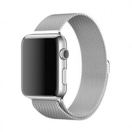 Casecentive Bracelet Montre Magnetique Apple Watch 42 / 44 mm argent
