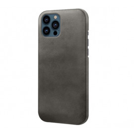 Casecentive - Coque en cuir iPhone 13 Pro - Noir