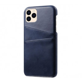Casecentive Coque Portefeuille en cuir iPhone 12 / iPhone 12 Pro - Bleu