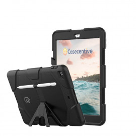 Casecentive Coque antichocs iPad 10.2 2021 (2019 / 2020) - Noir