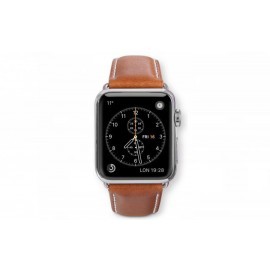 Dbramante1928 Kopenhagen Apple Watch bandje 38mm grijs/bruin