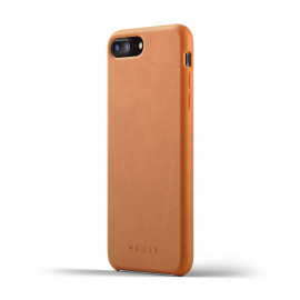 Mujjo Coque de protection en cuir iPhone 7 / 8 Plus Marron