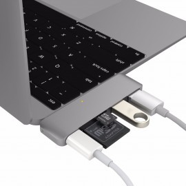 HyperDrive USB-C 5 en 1 USB 3.1 gris