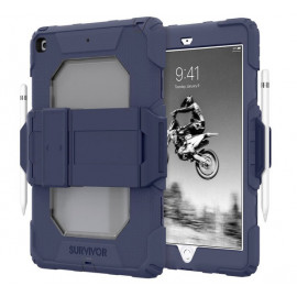 Griffin Survivor All-Terrain Coque iPad 10.2 pouces - Bleu