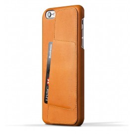 Mujjo wallet leren case 80 iPhone 6 Plus bruin