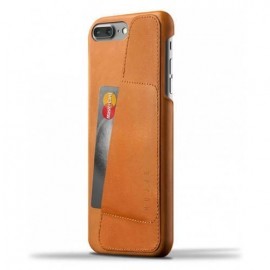 Mujjo Leather Wallet Case iPhone 7 / 8 Plus bruin