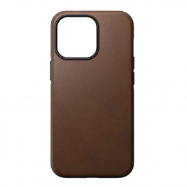 Nomad Coque en cuir Magsafe iPhone 14 Plus - Brun