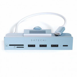 Satechi USB-C Clamp Hub pour iMac 24 pouces - Bleu