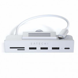 Satechi USB-C Clamp Hub pour iMac 24 pouces - Argent