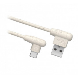 SBS - Câble USB C écologique 1 mètre - Blanc 