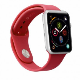 SBS Bracelet en silicone Apple Watch 38 / 40mm - Rouge