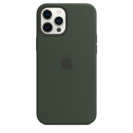 Apple - Coque en Silicon MagSafe iPhone 12 Pro Max - Vert de Chypre