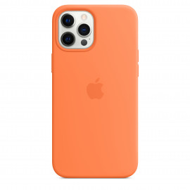 Apple - Coque en Silicon MagSafe iPhone 12 Pro Max - Kumquat