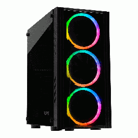 Fourze T160 Micro ATX RGB - Boîtier PC Gamer avec éclairage RGB
