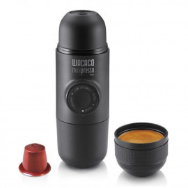Wacaco Machine à capsules Nespresso portable Minipresso - Noir