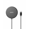 Aukey - Chargeur sans fil 15W Aircore Magnetic Qi - Noir