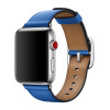 Apple - Bracelet Apple Watch 42mm / 44mm / 45 mm / 49mm - Boucle Classique - Bleu électrique