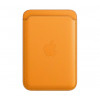 Apple MagSafe (1er gén) - Portefeuille Apple en cuir pour iPhone - California Poppy