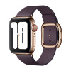 Apple - Bracelet Apple Watch 38mm / 40mm - Boucle moderne - Medium - Aubergine