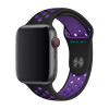 Bracelet Apple Nike Sport Apple Watch 38mm / 40mm / 41mm - Noir / Hyper Grape