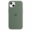 Apple Coque en silicone avec MagSafe pour iPhone 13 - Eucalyptus