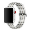 Apple Bracelet en Nylon tissé Apple Watch 42mm / 44mm / 45mm / 49mm - Gray Stripe