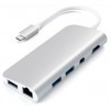 Adaptateur Satechi Type USB C vers Multimedia - Argent - Pour Mac