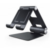 Satechi Aluminium Support Pliable pour iPad / Mac | Noir