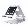 Satechi Aluminium Support Pliable pour iPad / Mac | Argent