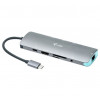 i-Tec - Thunderbolt 3 / USB-C 4K HDMI LAN Nano Hub - Gris